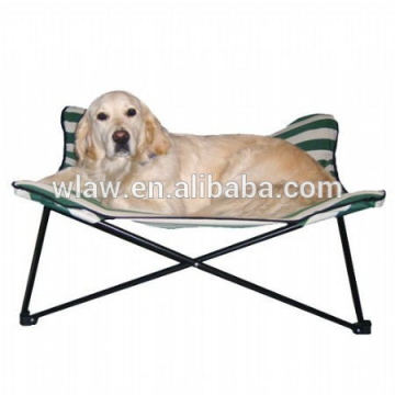 camas plegables portátiles para perros grandes de metal y poliéster de cama para mascotas